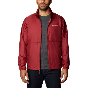 Columbia Muške Jakne - Creekview Windbreaker Crvene | UPOA-83517